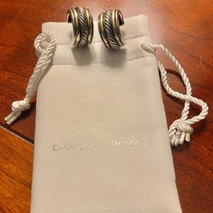 David Yurman hoop earrings